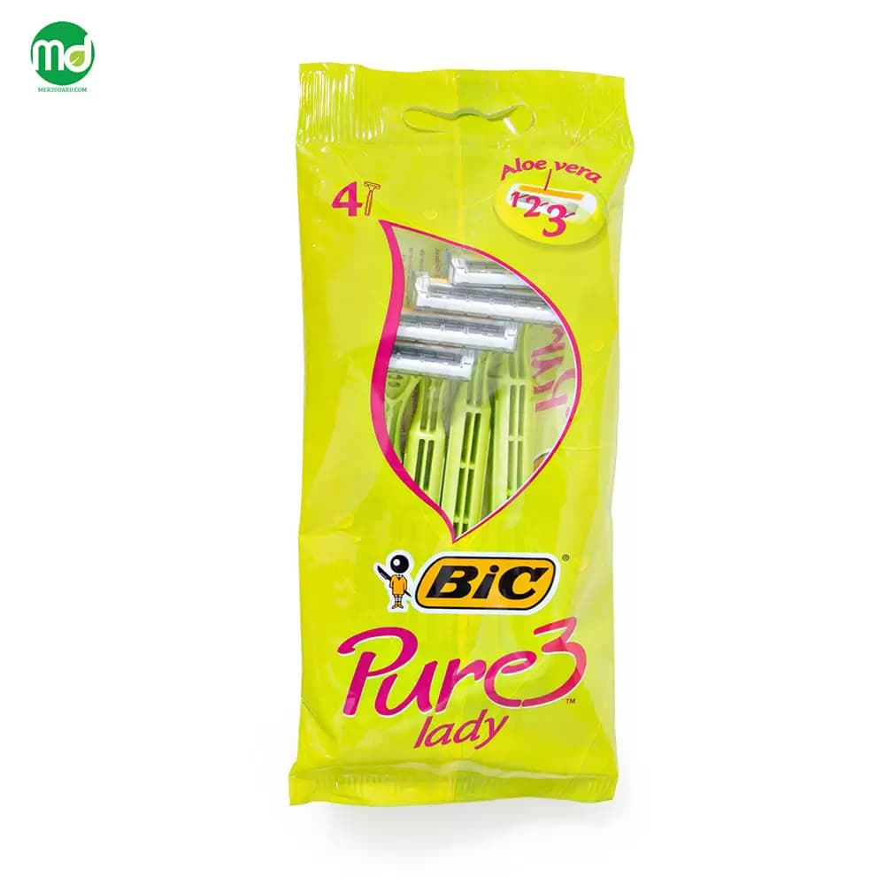 خودتراش pure lady بیک 3 تیغه
