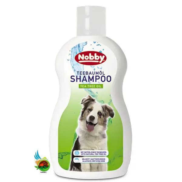 شامپو سگ نوبی حاوی روغن درخت چای Nobby tea tree oil حجم ۳۰۰ میلی لیتر