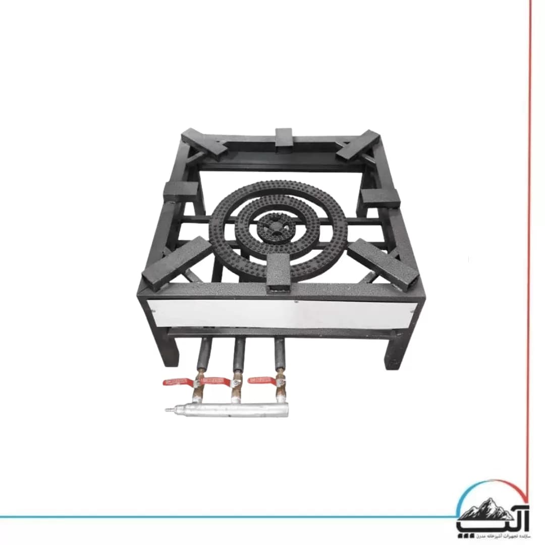 اجاق پلوپز سه شعله ساده 60*60