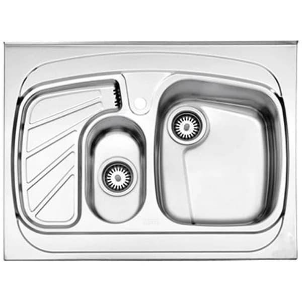 سینک استیل البرز مدل 608/60 روکار