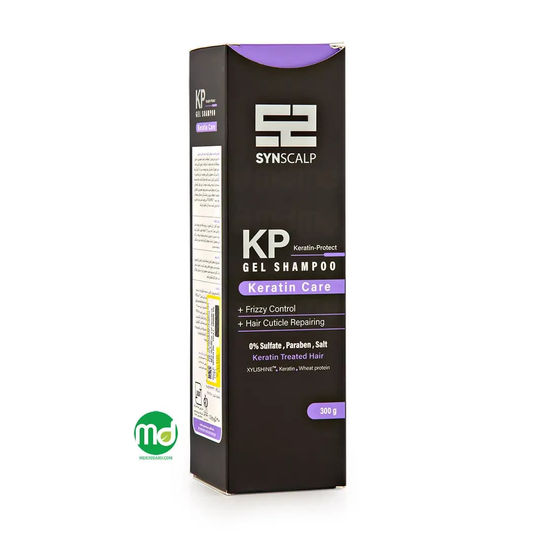 ژل شامپو کراتین ساین اسکین برای موهای کراتین شده 300ml