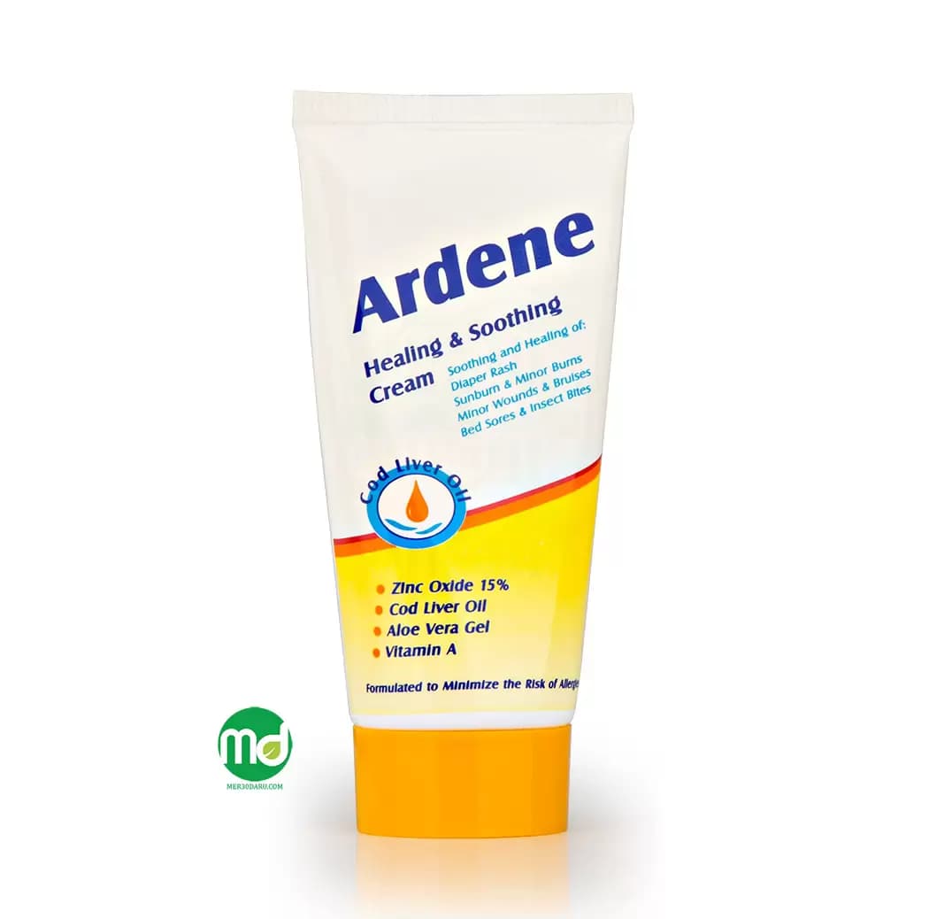 کرم التیام دهنده آردن حاوی روغن کبد ماهی و زینک اکساید