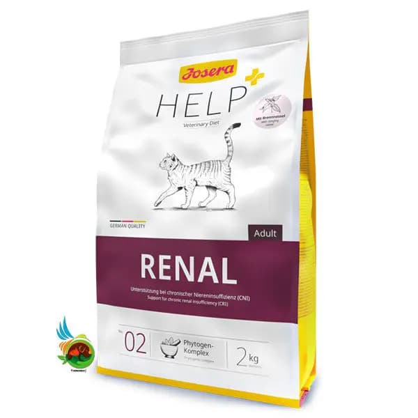 غذای خشک گربه بالغ رنال جوسرا Josera help renal وزن ۲ کیلوگرم