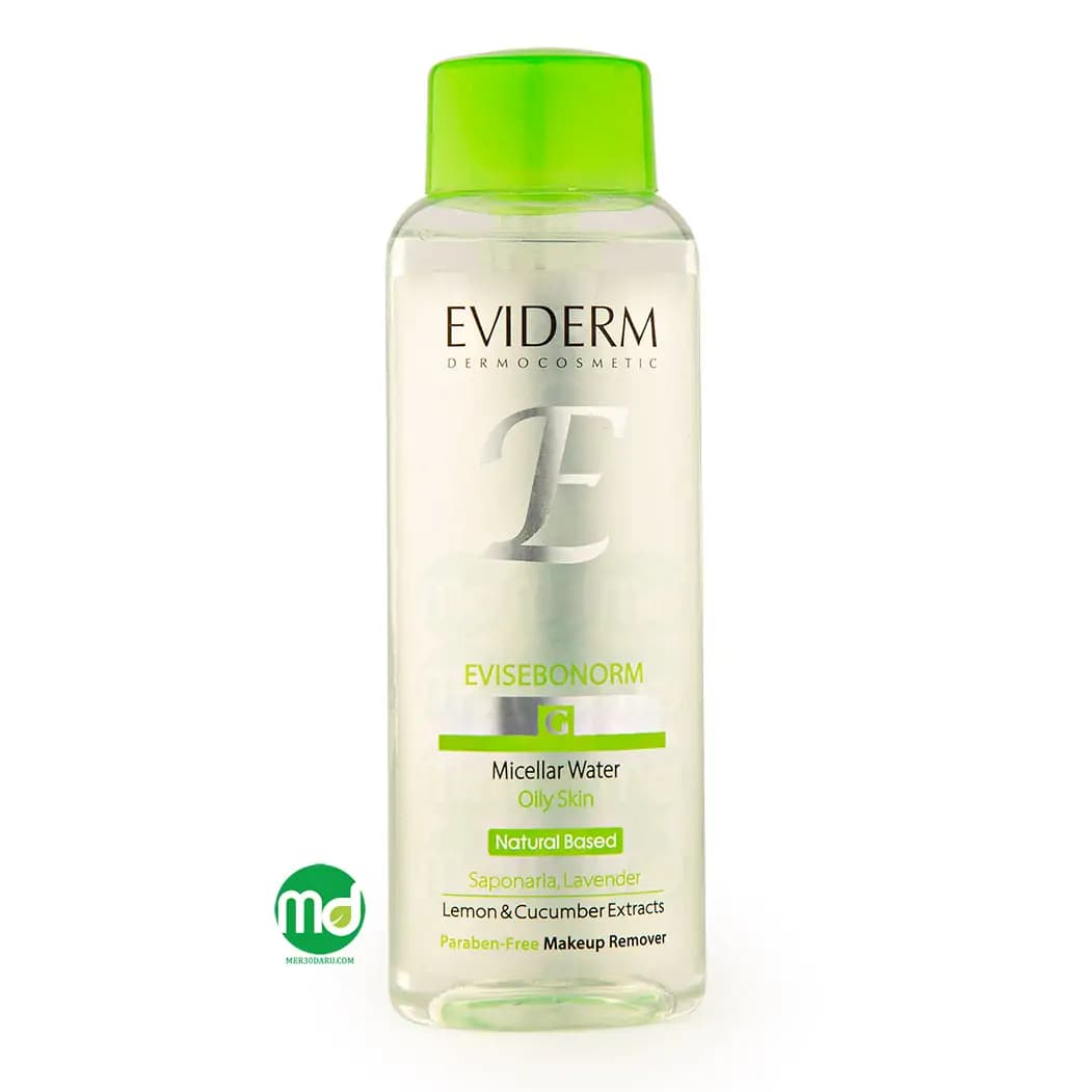 محلول پاک کننده آرایش اوی سبونورم اویدرم برای پوست چرب 230ml