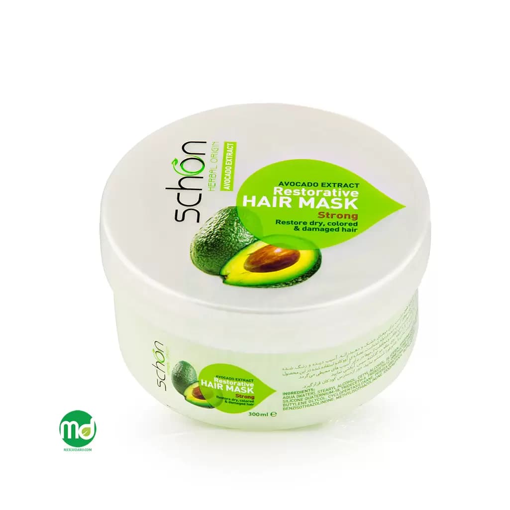 ماسک مو کاسه ای آووکادو شون 300 میلی لیتر