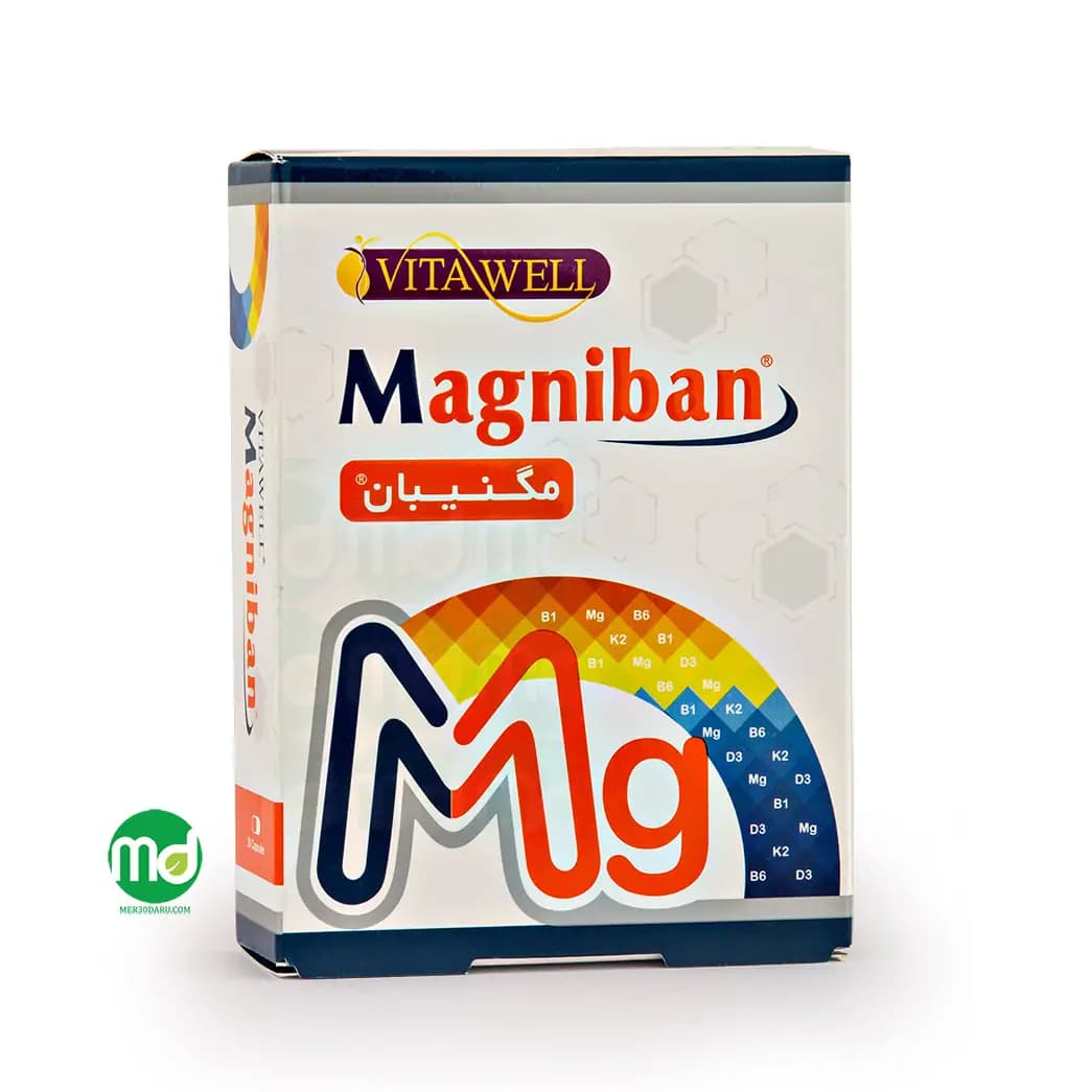 کپسول مگنیبان ویتاول 30 عدد برای حفظ سلامت سیستم عصبی
