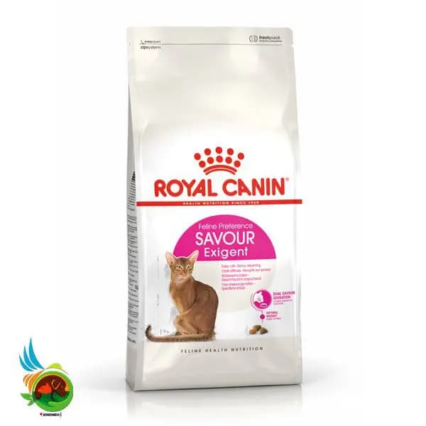 غذای خشک گربه بالغ رویال کنین سیور اگزیجنت Royal canin savour exigent وزن ۱۰ کیلوگرم