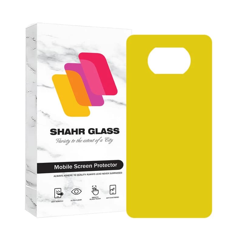 محافظ نانو پشت گوشی پوکو X3 NFC - X3 شهر گلس مدل NANOBSH