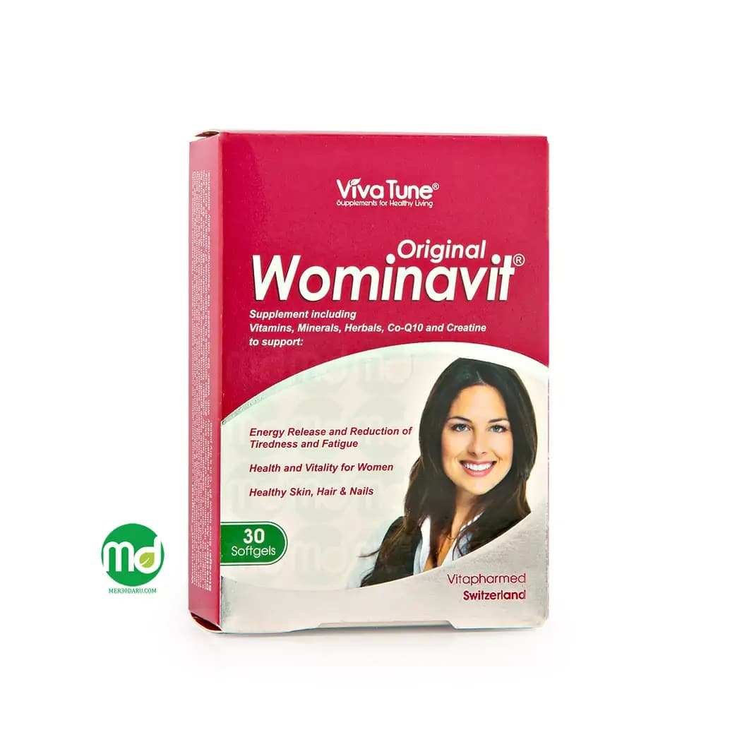 کپسول نرم ومیناویت اورجینال ویواتیون برای سلامت عمومی بانوان