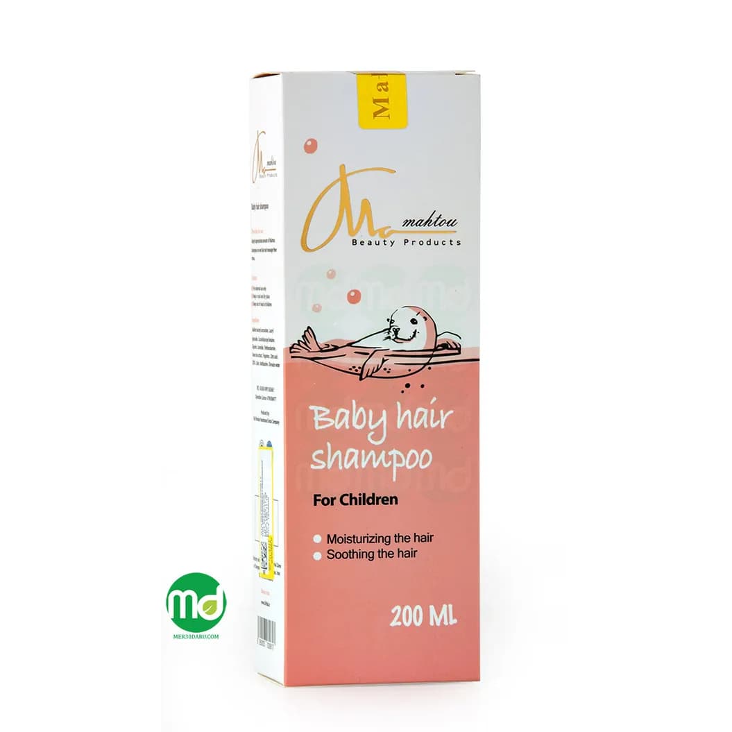 شامپو نرم کننده سر مناسب کودکان ماهتو 200ml