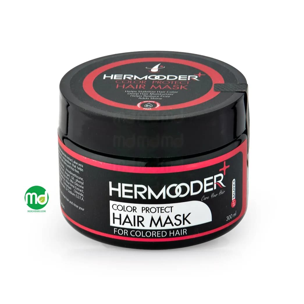 ماسک مو کاسه ای هرمودر مناسب موهای رنگ شده