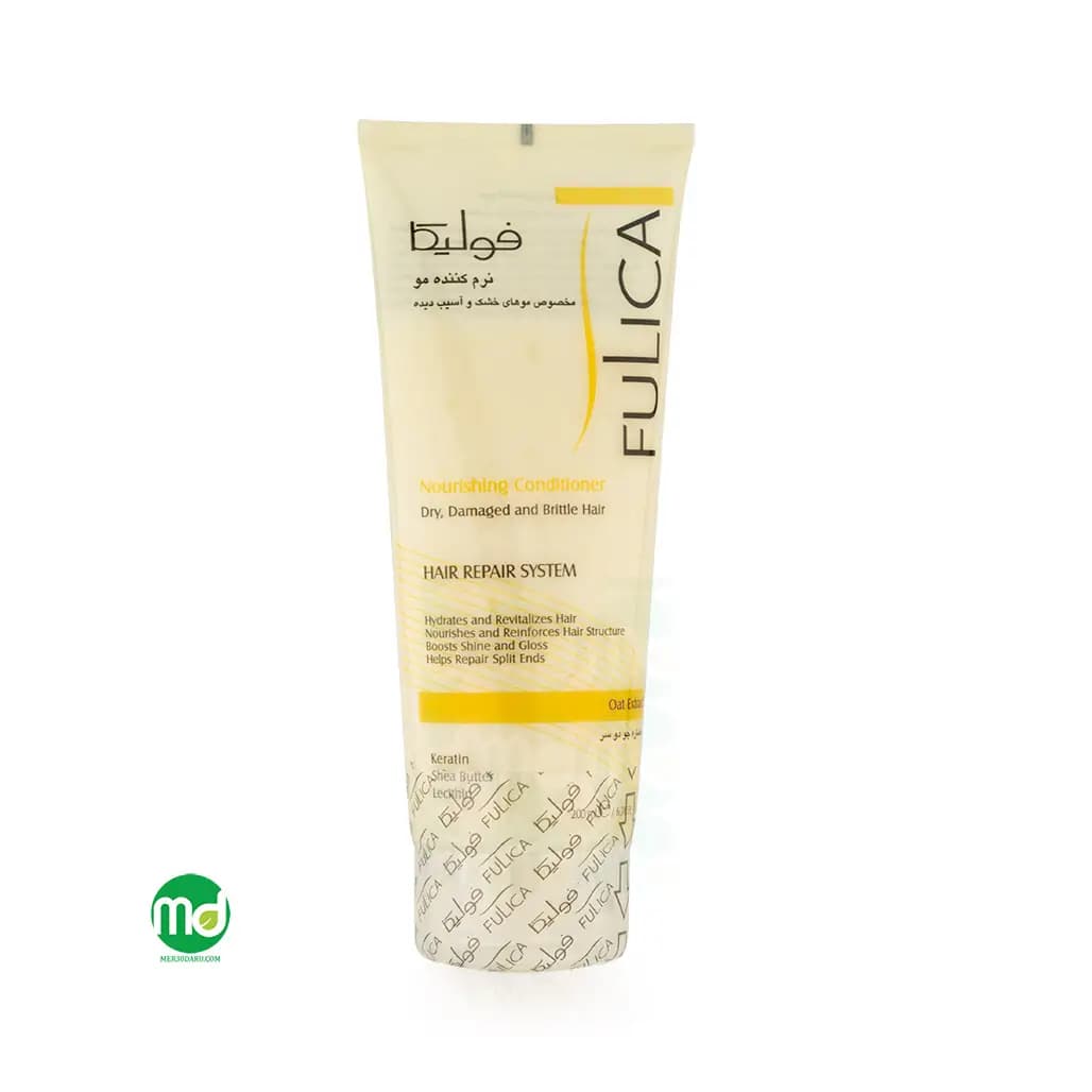 نرم کننده مناسب موهای خشک و آسیب دیده موی سر فولیکا 200ml