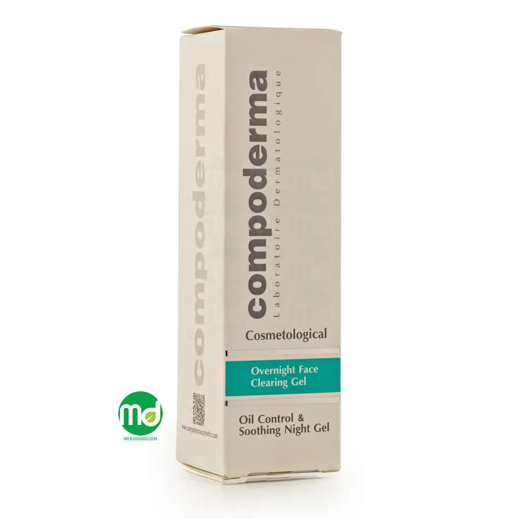 ژل آنتی آکنه پوست چرب کامپودرما مخصوص شب 30ml