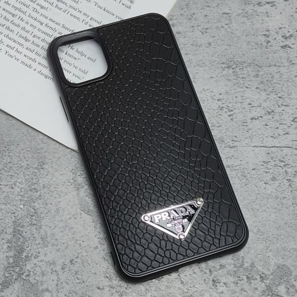 قاب چرمی ژله ای طرح دار مدل iphone 11 Pro Max