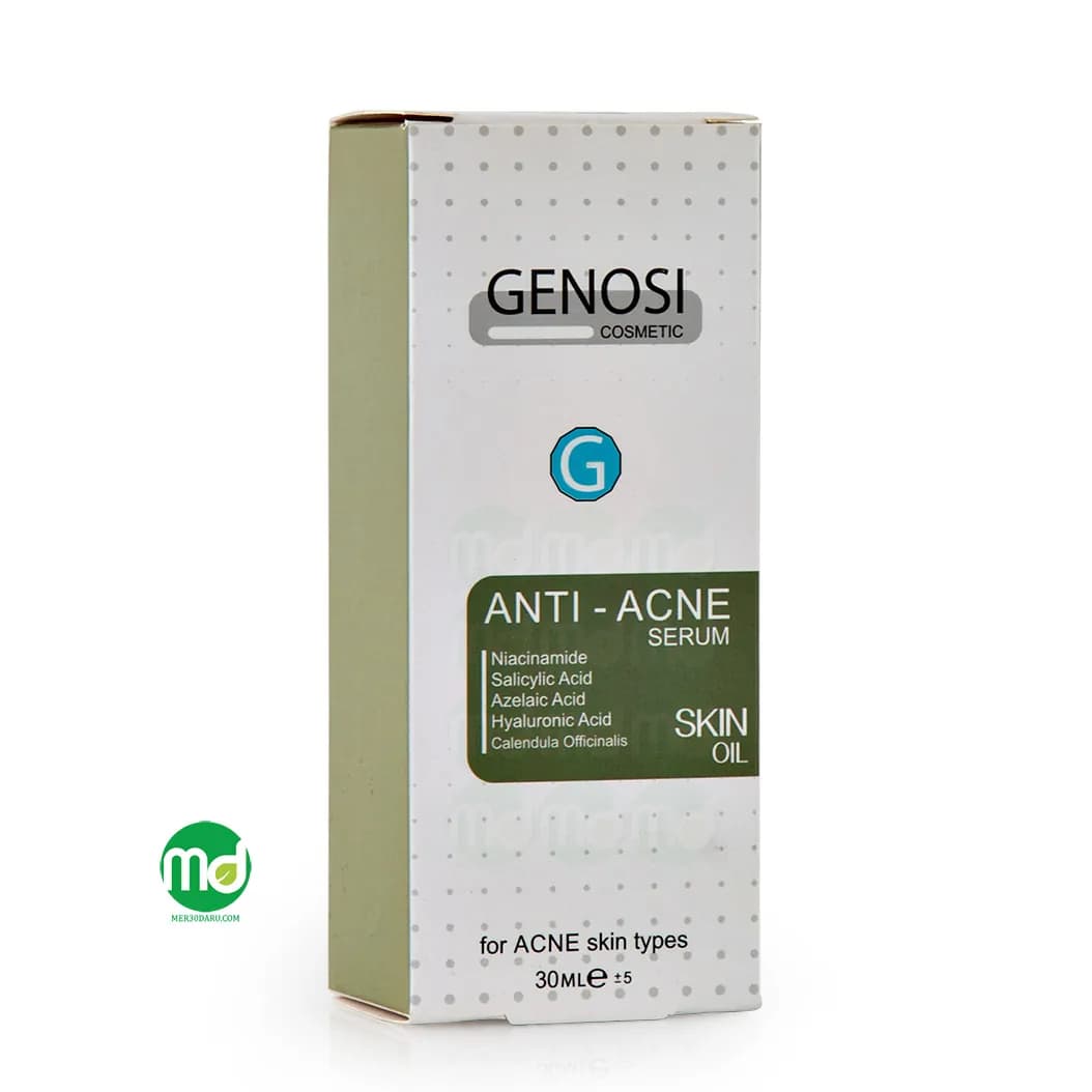 سرم آنتی آکنه گنوسی حاوی عصاره برگ درخت چای