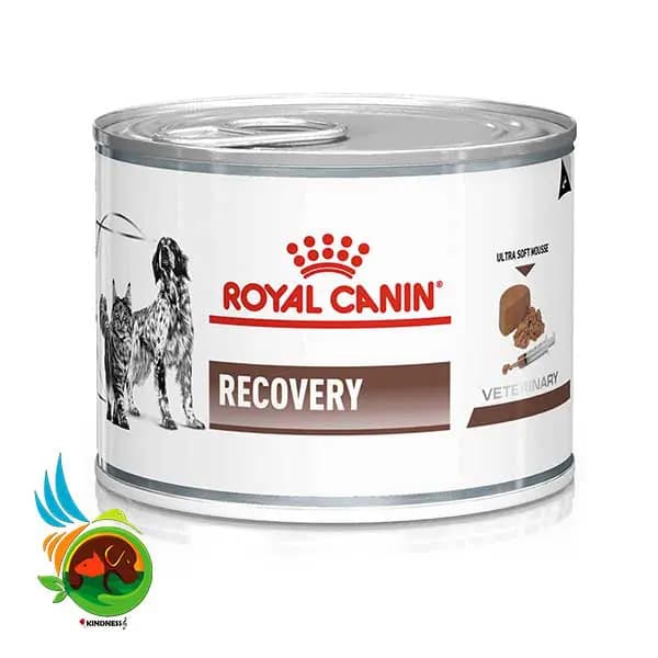 کنسرو رویال کنین مدل ریکاوری Recovery وزن ۱۹۵ گرمی