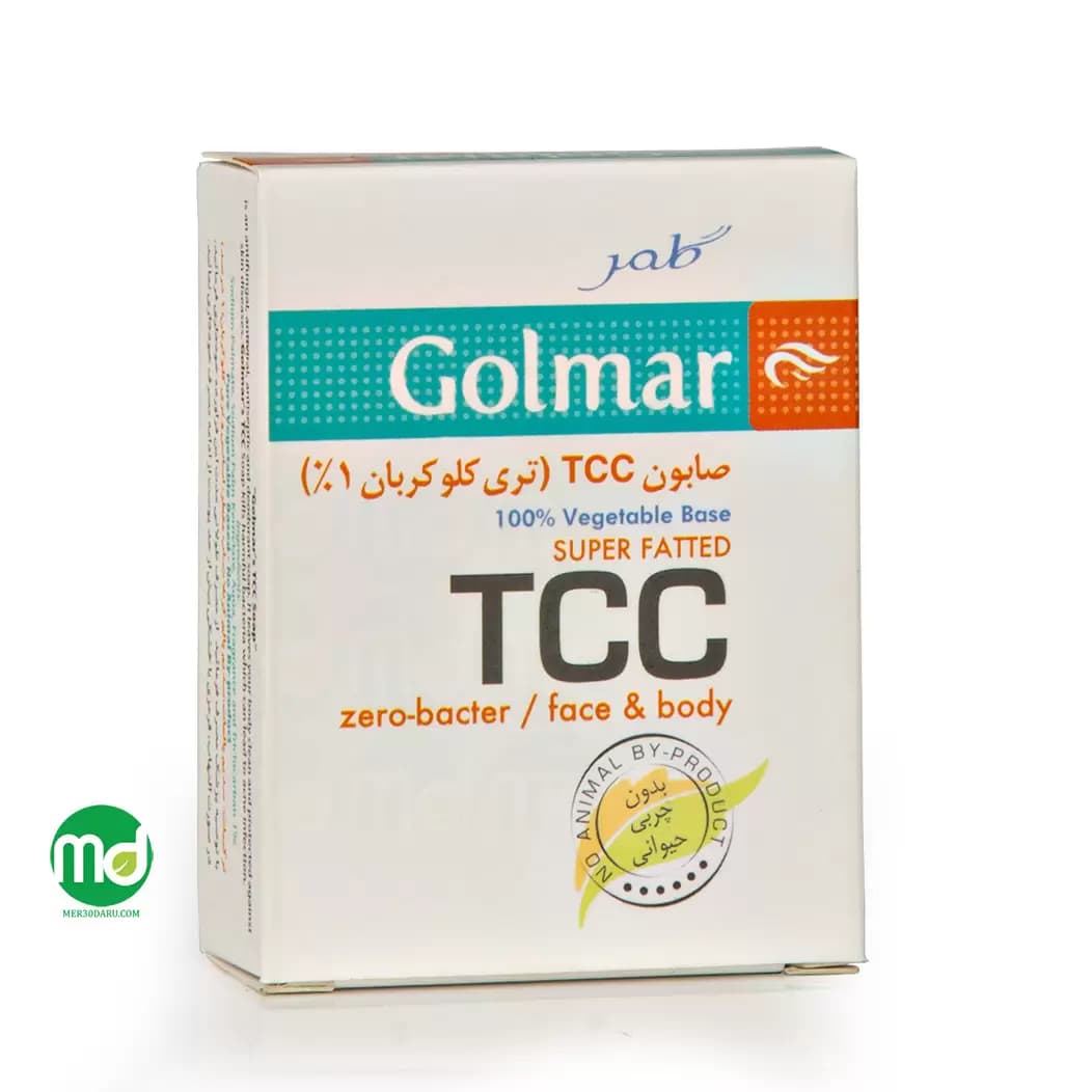 صابون گیاهی TCC گلمر مناسب صورت و بدن