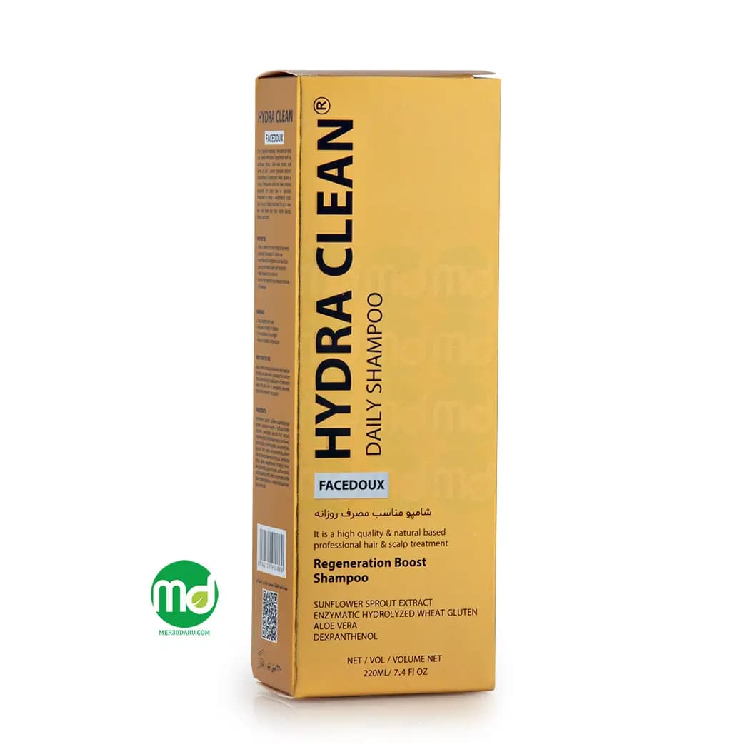 شامپو مناسب مصرف روزانه هیدراکلین فیس دوکس 220ml
