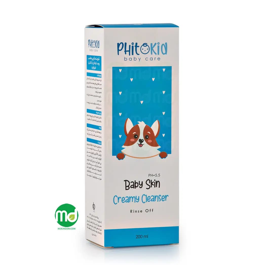 شوینده کرمی پوست کودکان فیتوکید 200ml