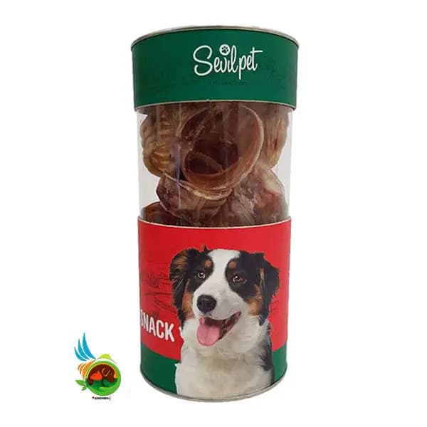 تشویقی سگ سویل پت مدل خرخره گوساله وزن 150 گرم