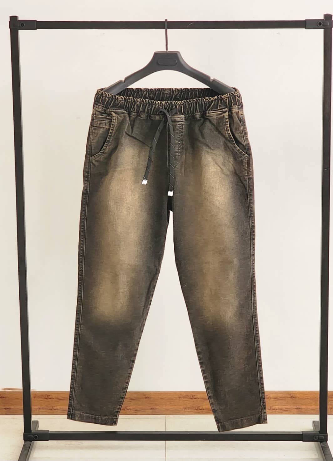 شلوار سایز بزرگ جین گازوئیلی کد 2313