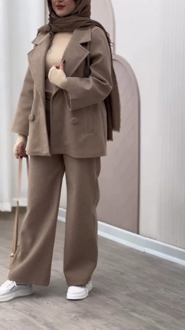 پالتو شلوار زنانه مدل دینا