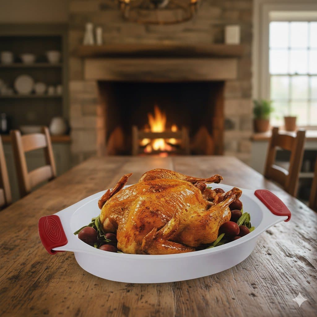 ظرف سرامیک دسته سیلیکون یونیک 1125