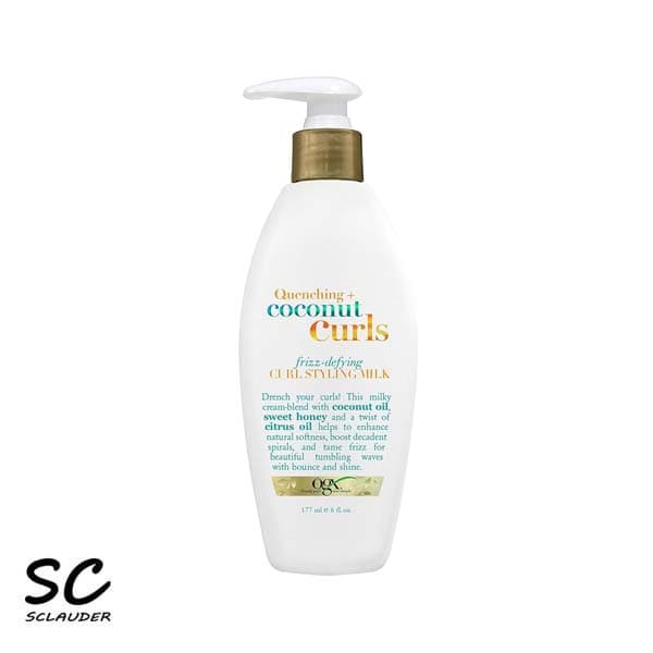 کرم مو حالت دهنده و ضد وز اوجی ایکس ogx مدل کوکونات حجم 177 میلی لیتر