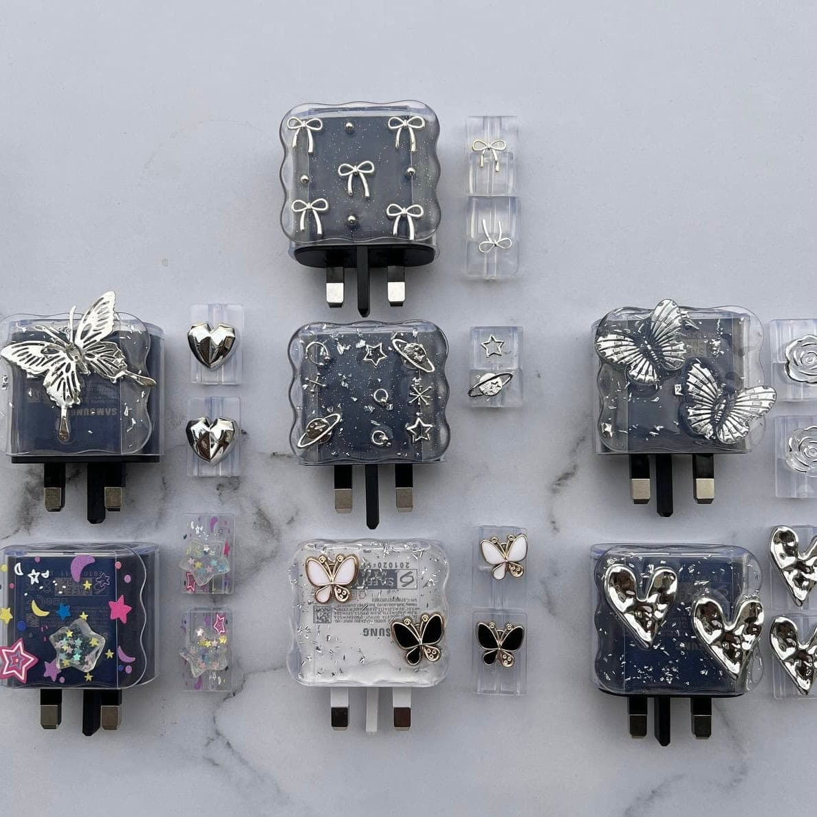 محافظ آداپتور کریستالی سامسونگ 25 وات