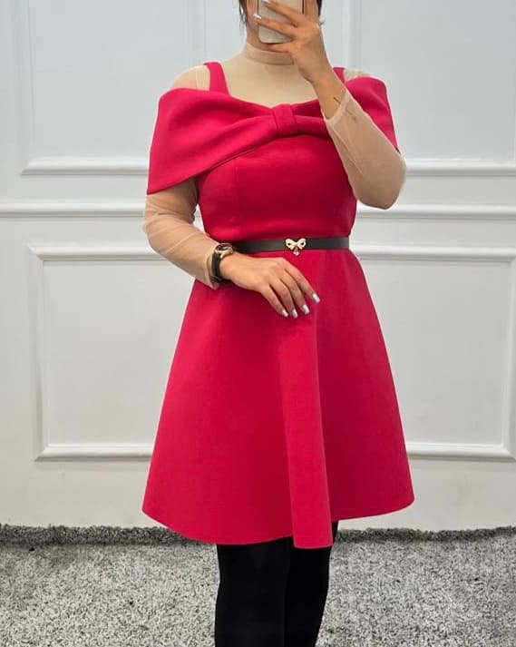 پیراهن مجلسی زنانه و شب عروسکی مدل روناک ۱