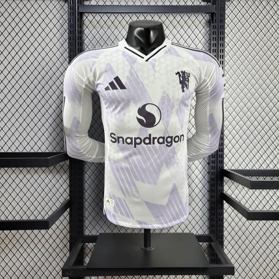 لباس دوم منچستریونایتد 2026-2025 آستین بلند | بازیکن