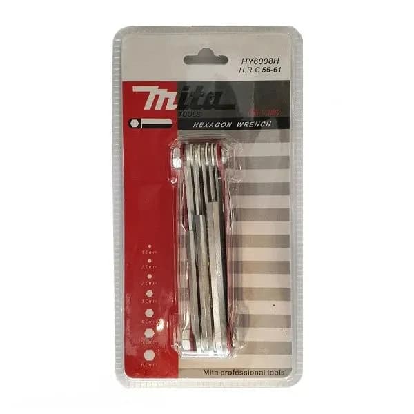 آچار آلن ستاره ای چاقویی MITA مدل HY6008S