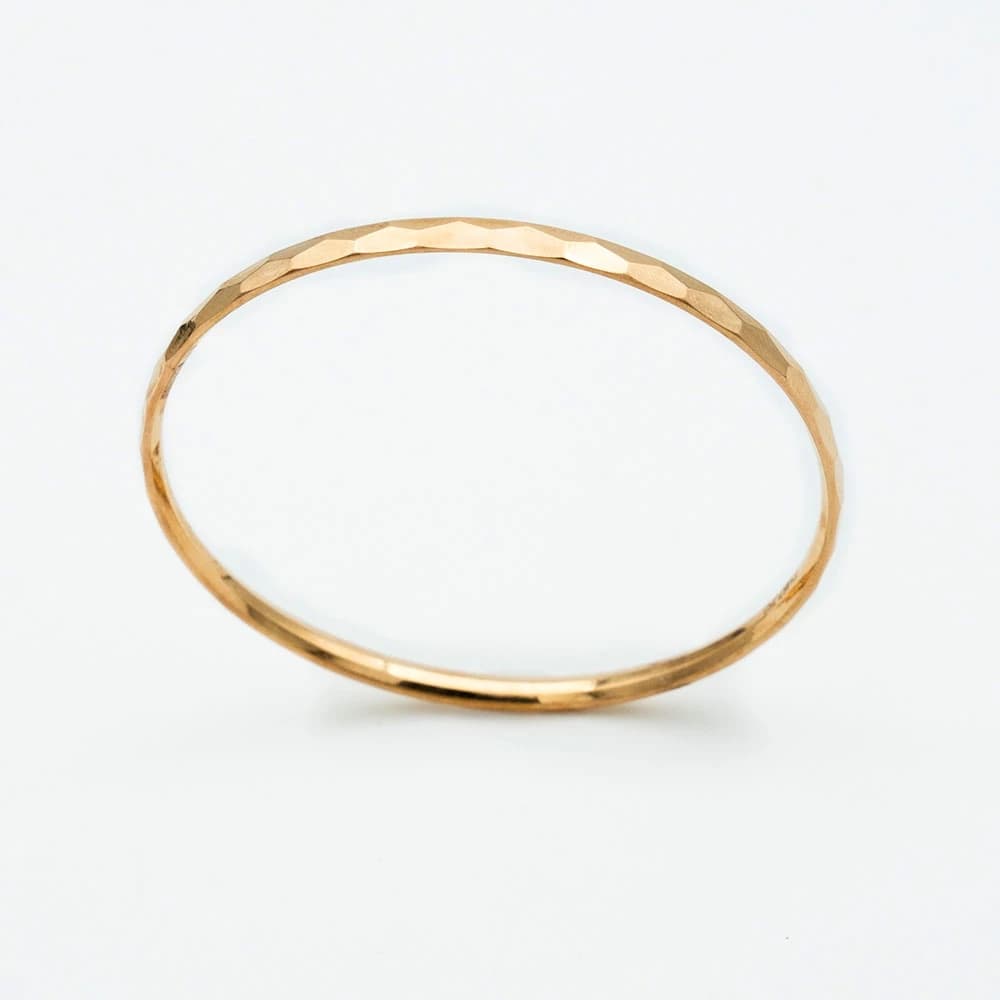 النگو طلا 18 عیار گالری طلا عرفان آینه ای مدل تراش کد3201