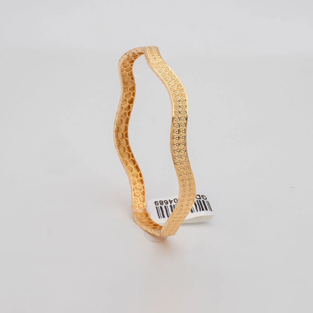 النگو طلا 18 عیار گالری طلا عرفان مدل آلتین کد4699