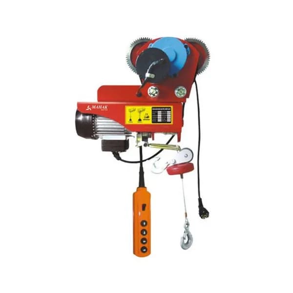 جرثقیل سقفی برقی 4 کاره محک 0.5 تن 12 متری مدل KX-500C