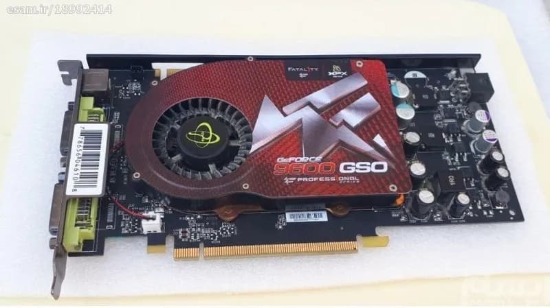 کارت گرافیک 1.5 گیگ مدل XFX GF 9600 GSO 1.5G (استوک)