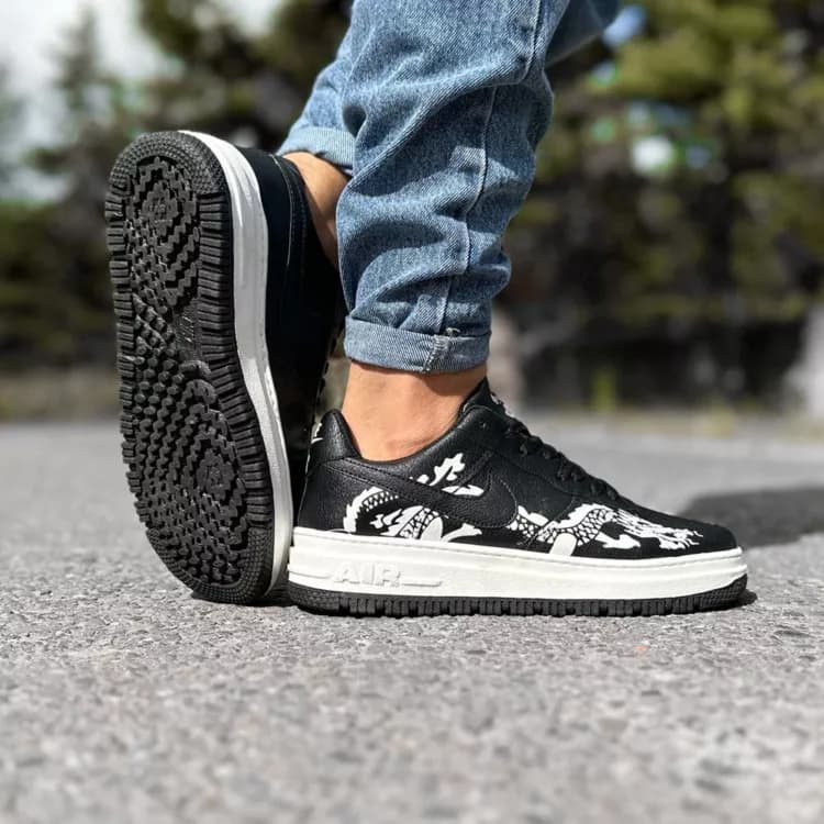 کتانی مردانه نایک دراگون مشکی کد 27704