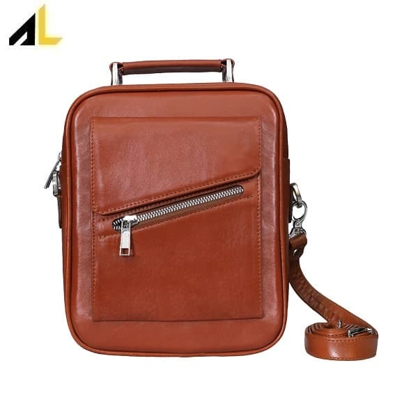 کیف دوشی چرم کد ALM140