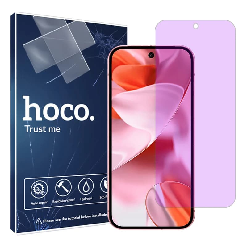 گلس گوشی آنتی پرپل گوگل Pixel 9 هوکو مدل Resistant