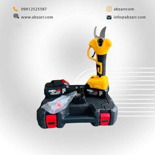 قیچی شارژی طرح دیوالت ۲ باطری ۱۱۸ ولت با کیفیت ( باطری بزرگ )