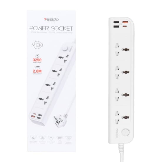 چندراهی برق 4 خانه یسیدو مدل MC18