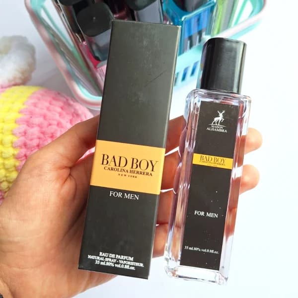 عطر الحمبرا رایحه BAD BOY CAROLINA HERRERA NEW YORK(35