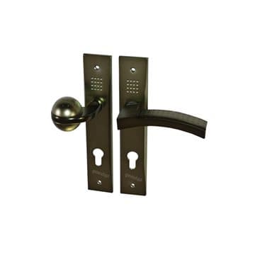 دستگیره پلاک سربی مدل 3824 آپارتمانی چپ زیتونی هورین کلون