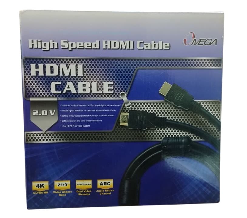 کابل HDMI ورژن 2.0 امگا 10متری Omega Hdmi Cable