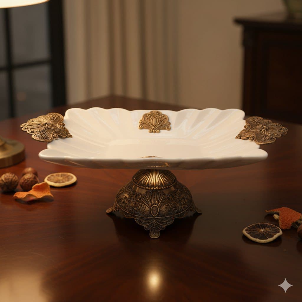 شیرینی خوری سرامیکی آنتیک یونیک کد 1526