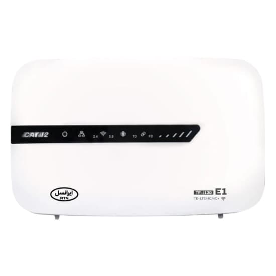 مودم 4G/TD-LTE ایرانسل مدل TF-i120 E1 ثبت شده - بدون سیمکارت