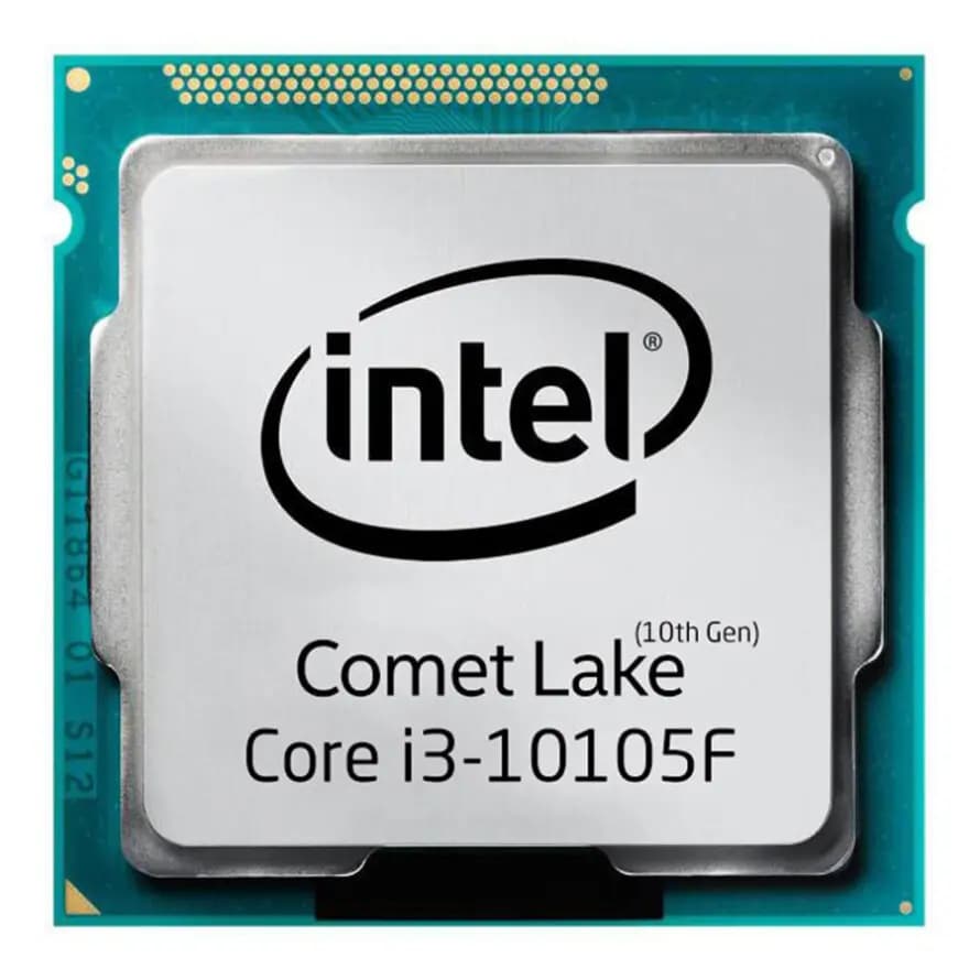 پردازنده بدون باکس اینتل مدل Core i3 10105F Comet Lake