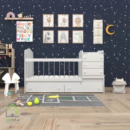 تختخواب نوزاد ستاره