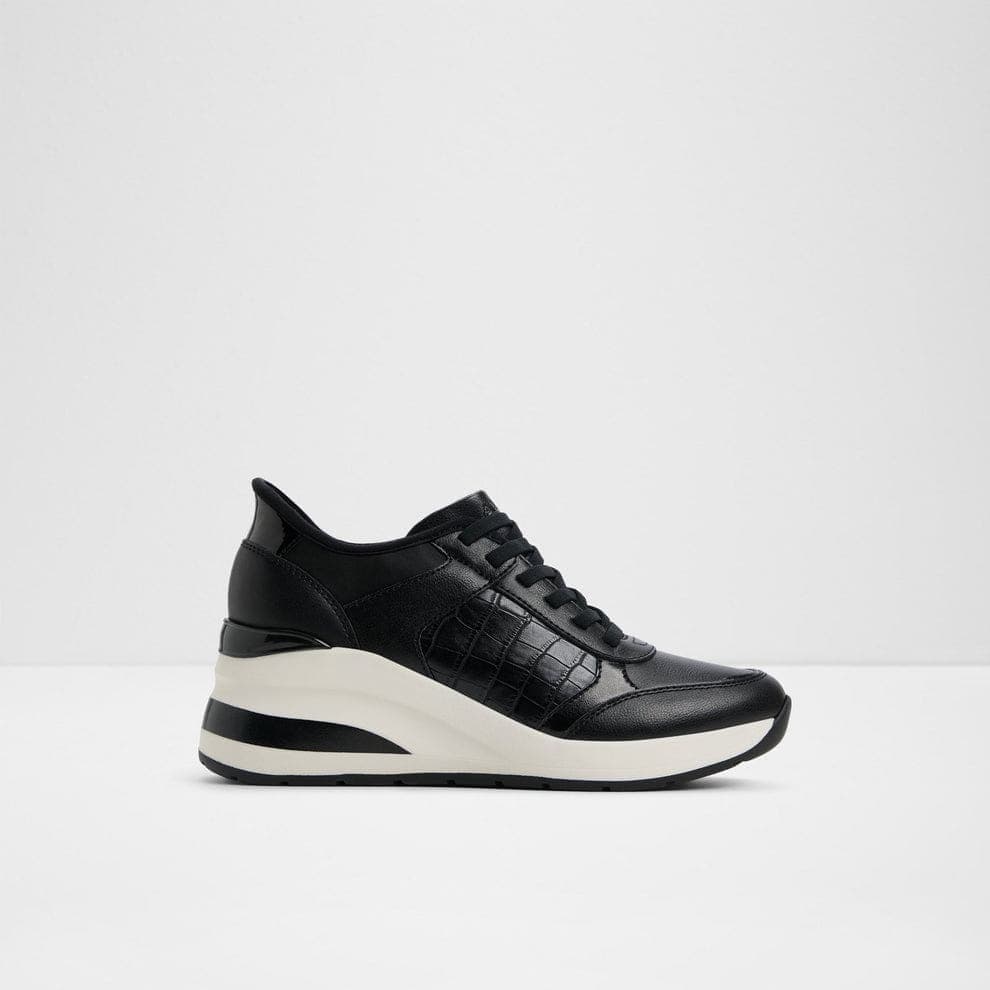 کتونی زنانه مشکی آلدو EFFORTLESSWEDGE – ALDO