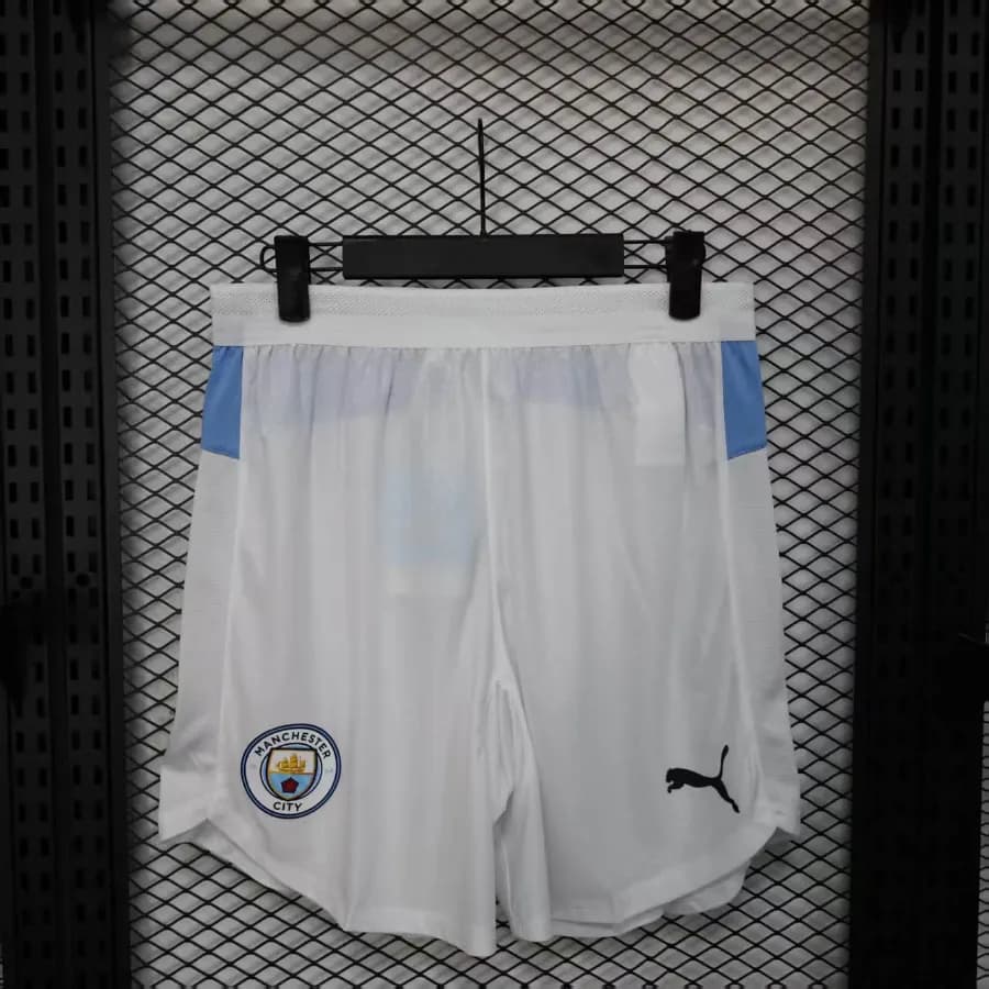 شورت کیت اول منچستر سیتی 2026-2025 سفید | بازیکن